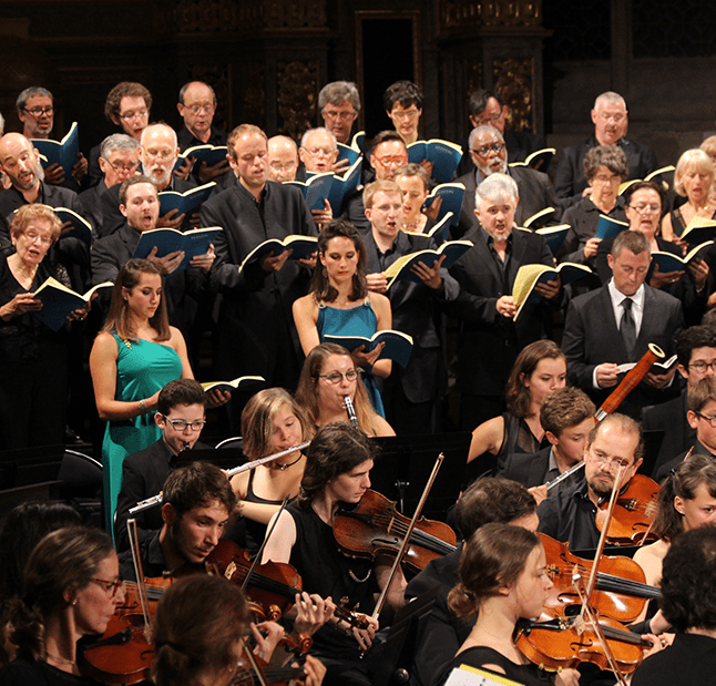 Il parait qu’on donnait Mozart chapelle&nbsp;Corneille.