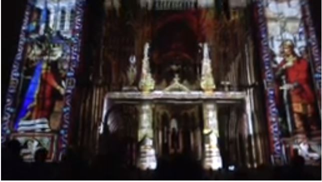 Vidéo – Rouen, Cathédrale de&nbsp;Lumière
