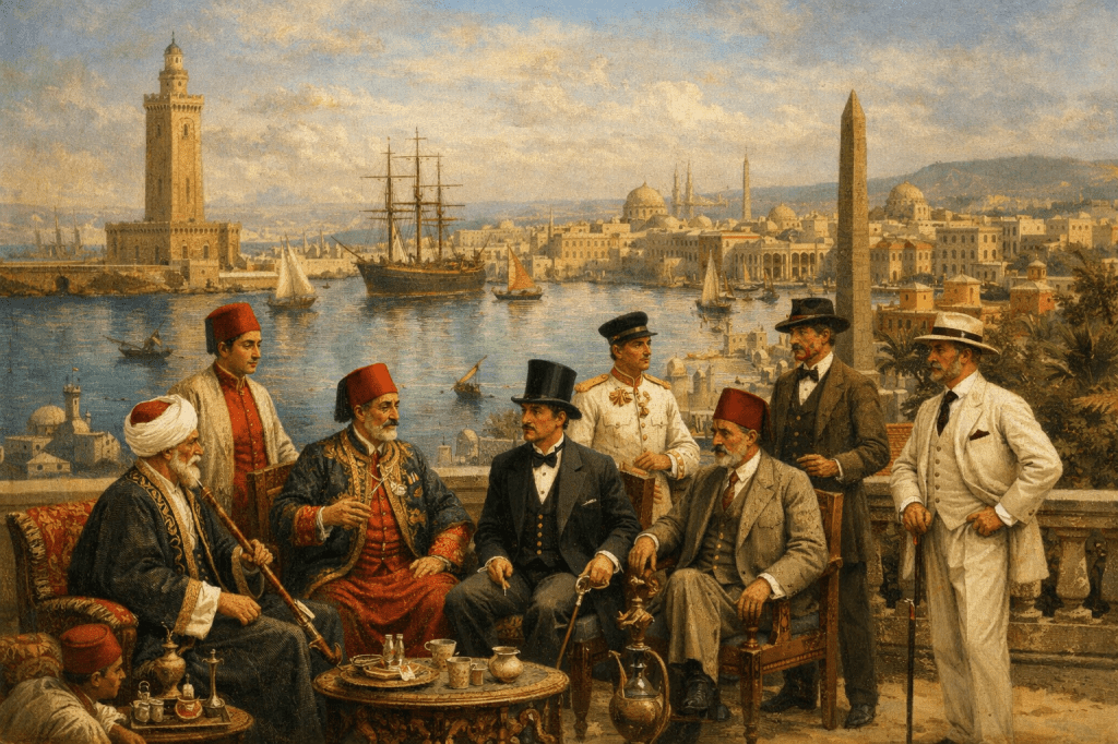 Alexandrie au XIXe siècle : renaissance et notables alexandrins&nbsp;(1850-1956)