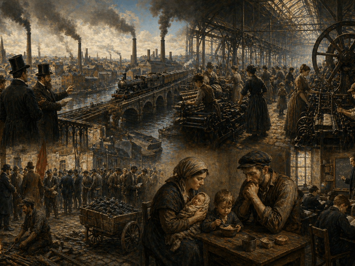 Industrialisation et question sociale au XIXe siècle&nbsp;européen