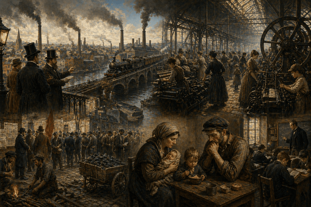 Industrialisation et question sociale au XIXe siècle&nbsp;européen