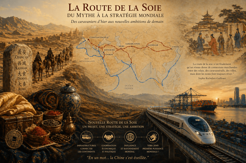 La route de la soie : du mythe romantique à l’instrument géopolitique&nbsp;contemporain