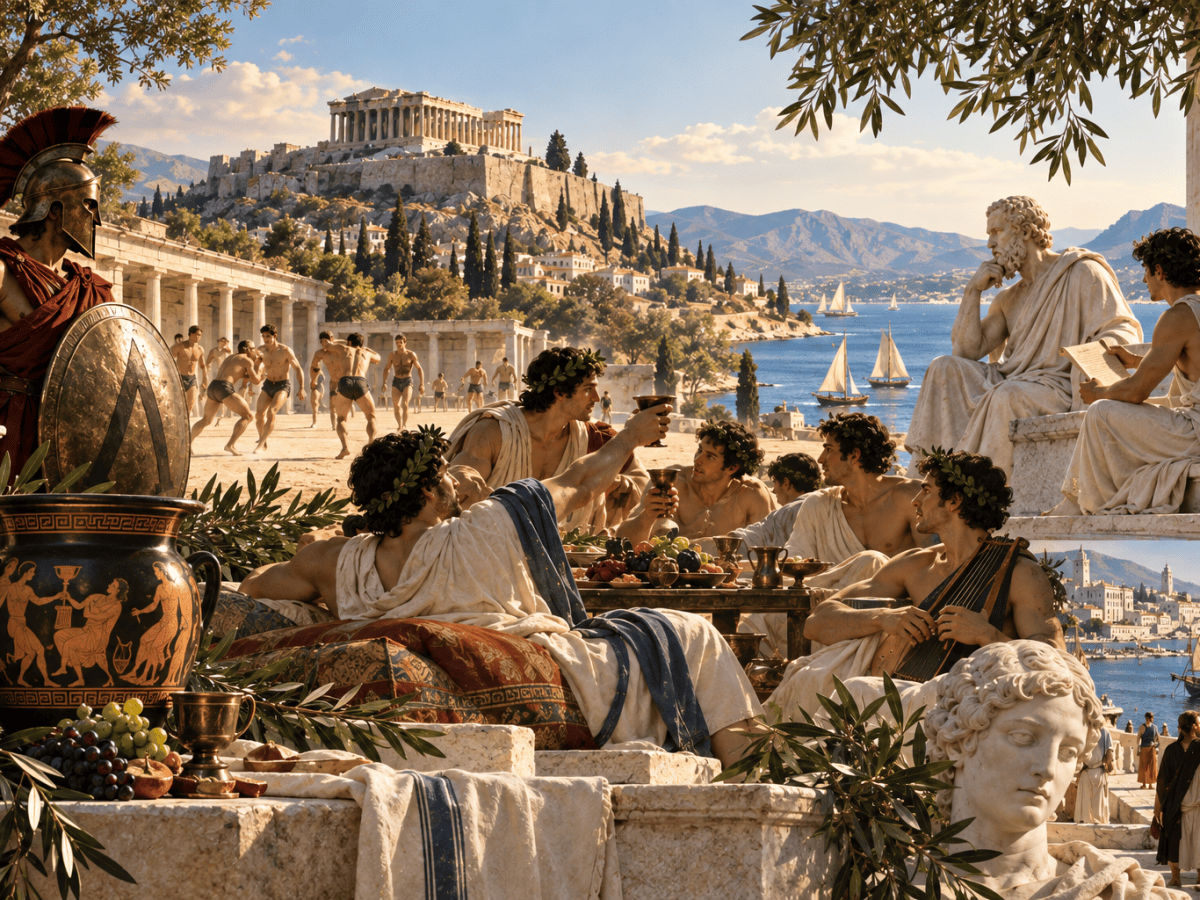 Grèce — Lorsque la manière de vivre devient une question sur&nbsp;l’homme